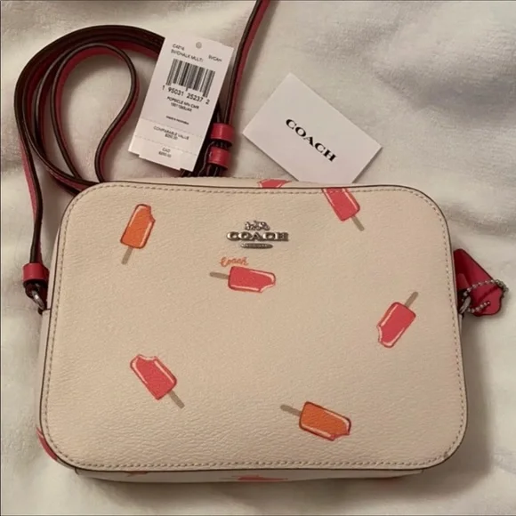 COACH Mini Camera Bag With Popsicle Print